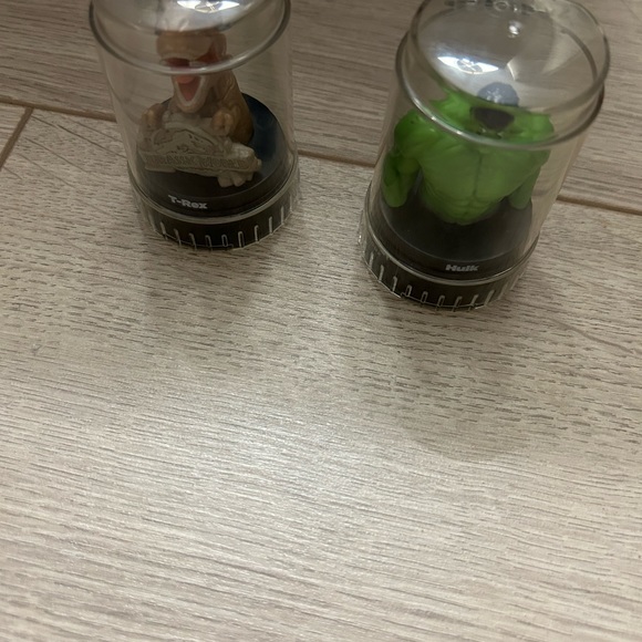 Good 2 Grow Two Stackable Toppers PODZ T-Rex & Marvel The Hulk Unopened 2 7/8” H - Picture 5 of 5